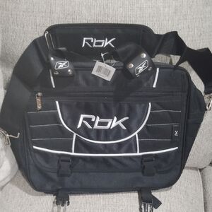 Black and White Messenger Bag